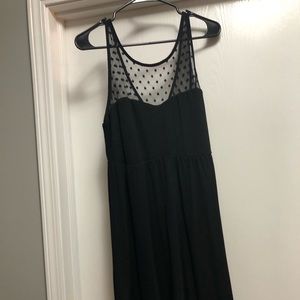 Torrid Black Mesh Dress